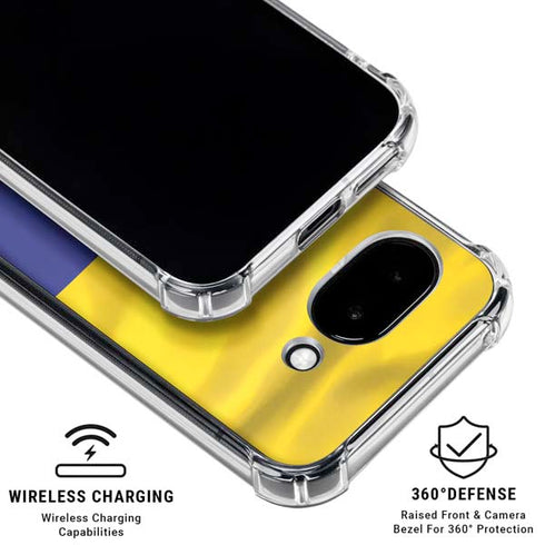 Colombia Flag Google Pixel 9a Clear Case